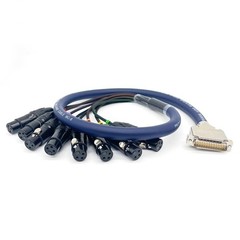 6.56Ft DB25 to 8-Channel XLR Female 3Pin Snake Cable,Balanced Audio Snake Cab…