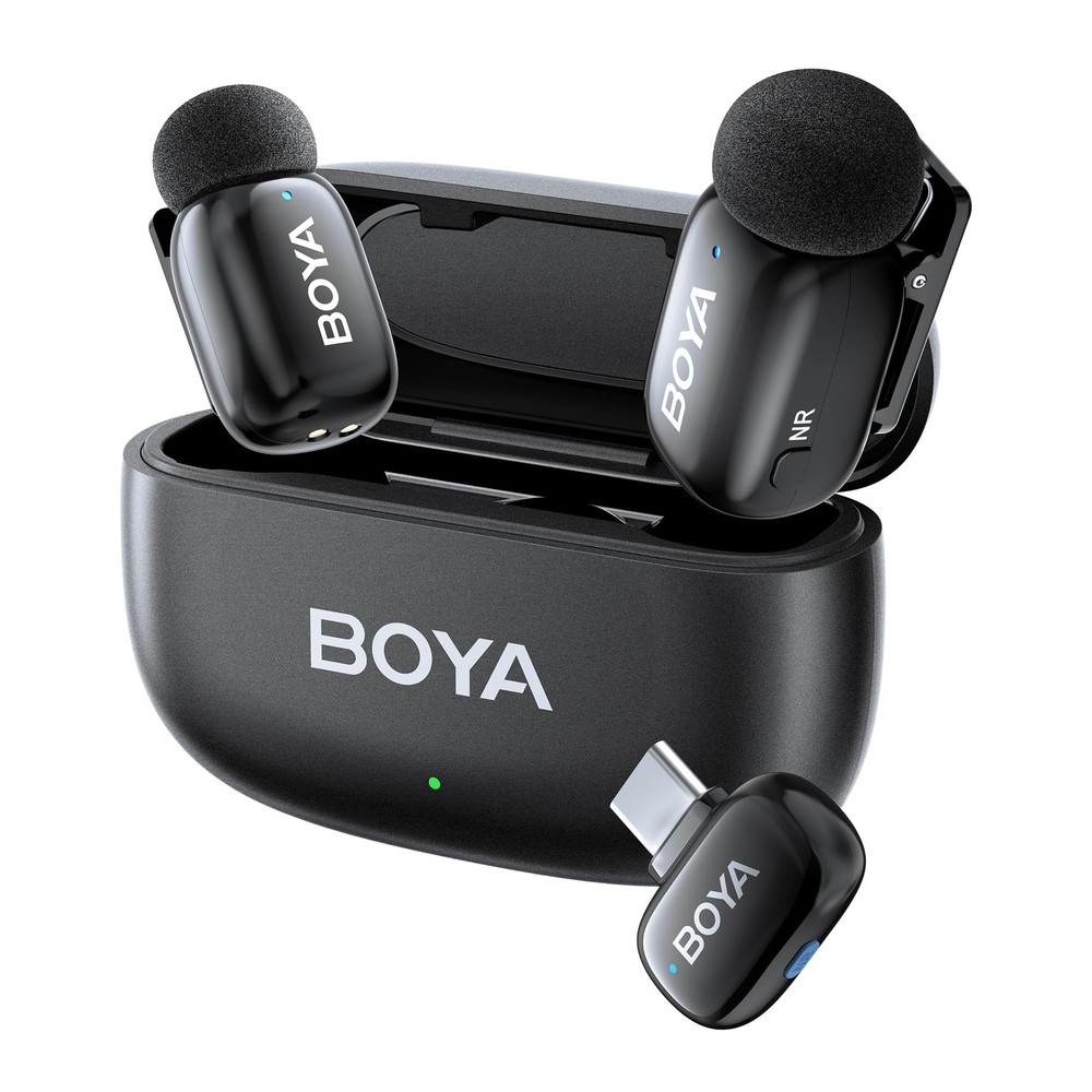 BOYA Mini USB-C Wireless Lavalier Microphone for Andriod iPhone 16/15, Ultra …
