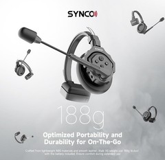SYNCO XTALK X2 Wireless Headset Intercom System 2.4GHz 400 Meters