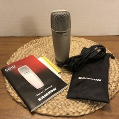 Samson C01U PRO USB Studio Condenser Microphone, 20-18000Hz Frequency Response