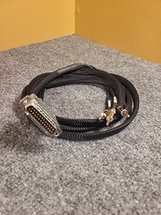 DB25 to TRS 3 Channel Analog Audio Input or Output Cable 6 Ft