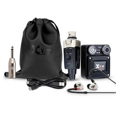 Xvive U45 Black InEar Wireless System with Sennheiser IE 100 Pro IEMs
