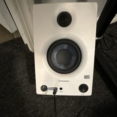 PreSonus Eris 3.5 Active Wired Studio Monitor Speaker Pair White AUX RCA
