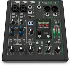 Mackie ProFX6v3+ 6-Channel Professional Analog Mixer with USB and Bluetooth