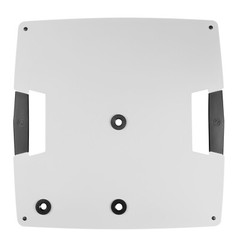 Gravity GLS431W White Lighting Stand 2-pack w/Steel Base & Bag & 35mm M10 Flange