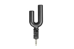 Movo MA2010 Omnidirectional 3.5mm Microphone with Headphone Monitoring Input