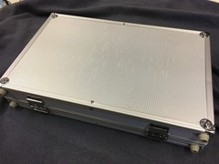 Pyle Aluminum Locking Hard Shell Microphone Case 16.75×10.5×2″