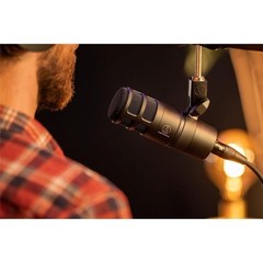 Audio-Technica AT2040 Hypercardioid Dynamic Podcast Microphone (at 2040), XLR…