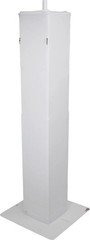 Flex Totem TV – 3ft to 6ft Height Adjustable Totem Stand Incl. TV Mount, Fold…