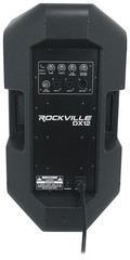 Rockville DX12 12″ Class D 2000w PRO Powered Active DJ PA Speaker 500w RMS! Loud