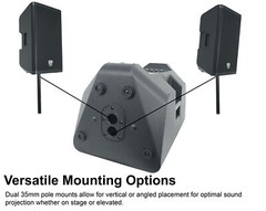 (2) Rockville DX12 12″ Class D 2000w PRO Powered Active DJ PA Speakers 500w RMS!
