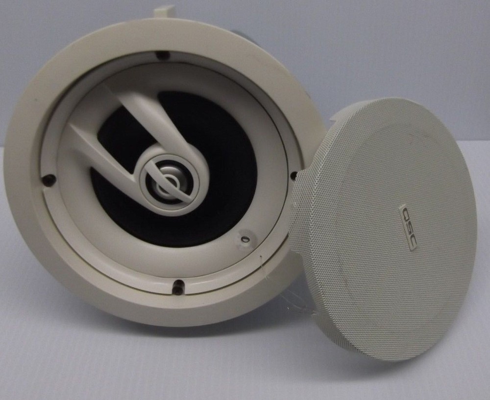 QSC AD-C152T In-Ceiling, Ductwork, Wall Mount Speaker (No Brackets…) 400W