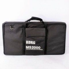 KORG MS2000 Analog Modeling Keyboard Synth w/ Soft Case Tested from japan