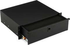 Gator GRW-DRWDF3 3U Standard Rack Drawer with Diced Foam Insert
