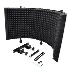 Pyle PSMRS11 Studio Microphone Isolation Shield with Sound Dampening Foam