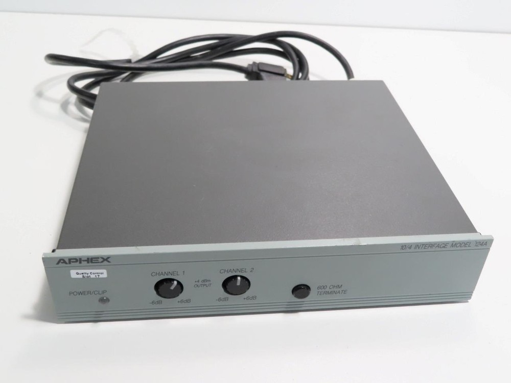 APHEX 124A 10/4 STUDIO AUDIO LEVEL INTERFACE 124-A