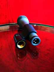 Vintage RARE 1980s Astatic CTM88 dynamic cardioid microphone w clip Low Z 960 #3