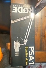 Rode Microphones Professional PSA1 Podcaster Studio Boom Arm Rotates BRAND NEW