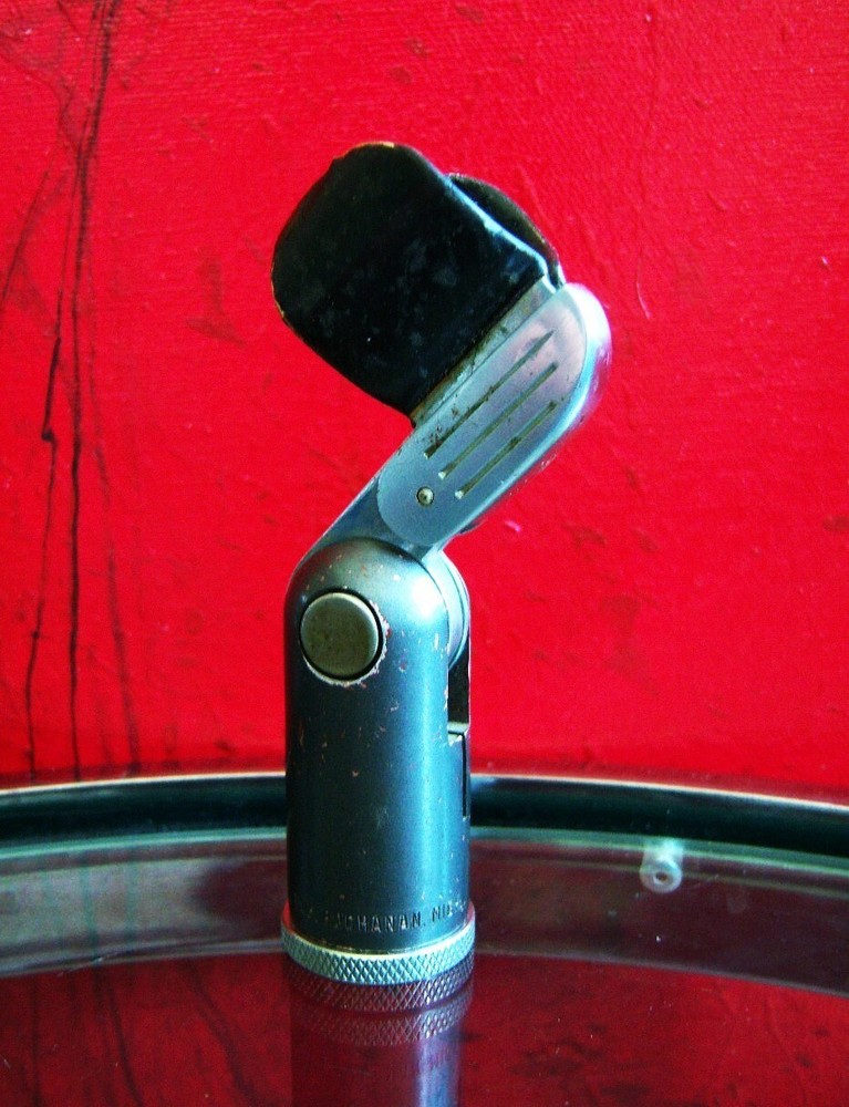 Vintage RARER 1950’s Electro Voice 300 model clip for 676 655C 666 microphones 2