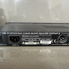 Samson E30i Dual 15 Band Graphic Equalizer Constant Q Rack Mount EQ XLR 1/4”