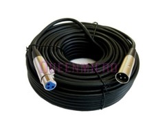 100Ft XLR 3 Pin Male to Female Mic Microphone Audio Balanced Cord Shielded Cable