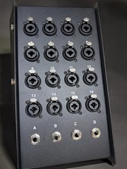 Live Wire 16 Channel Stage Snake 16 XLR Inputs 4 TRS Returns Audio Cable