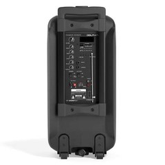 Dolphin Dual 8″ Portable High Power Karaoke Bluetooth Party Speaker Rechargeable