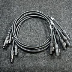 Lot Of 5 Powercon True1 5 Ft Extension Jumper Power Cable 20A 250 Brand New