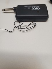 QFX M-309 Wireless Microphone System(Lavalier mic + wireless receiver)