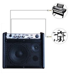 Coolmusic DM20 20W Bluetooth Personal Monitor Amplifier Electric Drum Amplifier