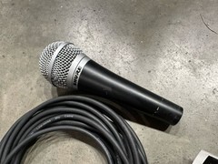 Shure PG48 Dynamic Wired Vocal Microphone TESTED w XLR cable #LB9