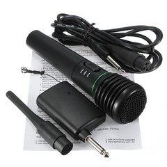 WM308 Professional 2 in 1 Wired Wireless Unidirectional Microphone with Receiver