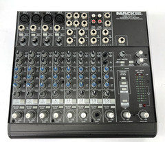 Mackie 1202-VLZ Pro 12-Channel Audio Mixer XDR Mic Preamps Tested Working Read