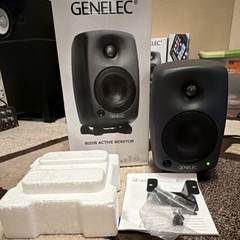 Genelec 8020B Active Studio Monitor Amplified Metal Black XLR 4 in Driver