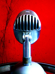 Vintage 1940’s Shure Brothers 55 Fatboy microphone Hi Z Elvis w S-36 stand 55S