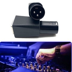 DMX to RJ45 Connector RJ45 Ethernet to 3-Pin XLR DMX Female & Male Adapter Set