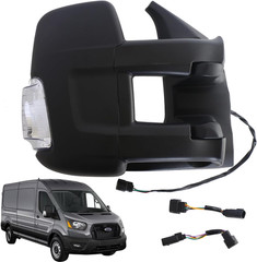 Side Door Mirror Right Passenger Side for Ford Transit 150 250 350 350 HD 2015-2