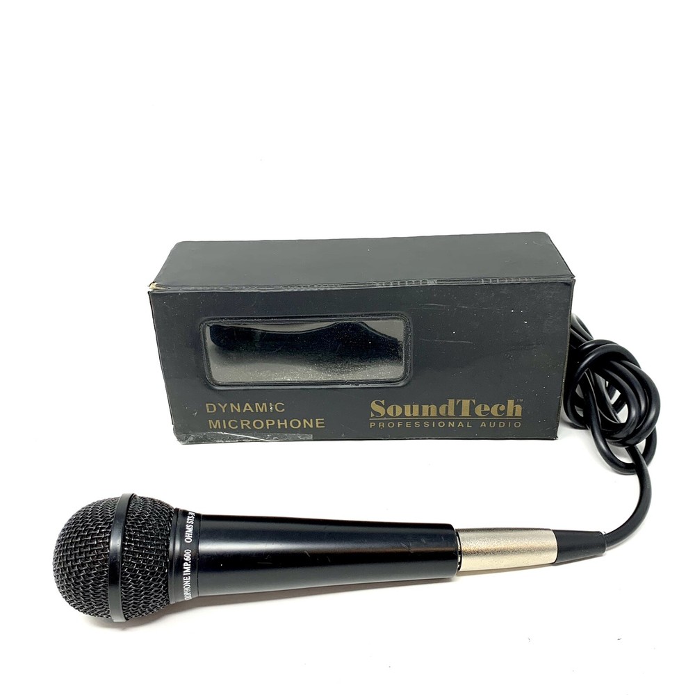 Sound Tech Dynamic Microphone STS-30 With 76” Cord Pre Owned