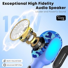 Karaoke Microphone Wireless Bluetooth with Speaker, Portable Handheld Mic