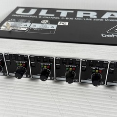 Behringer ZMX8210 UltraZone Professional 8-Channel 3-Bus Mic/Line Mixer