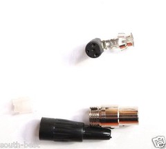 DIY TA4F Female NEW 4 Pin Mini Connector for Shure EV Microphones