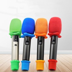 1Set Microphone Protector Shakeproof Anti-Rolling Wireless Handheld Microphone