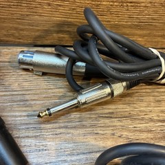 Lot Of 6 XLR Female to XLR Male Mic Audio Cables various lengths No Cuts