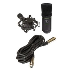 Mackie EM-91C Pro Studio Vocal Recording Condenser Microphone w Mic Boom Stand