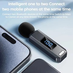 Microphone With Bluetooth Headset HD Calling Noise Canceling
