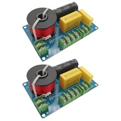 3 Way Speaker Crossover, PUV-W3 200W Passive Crossover 3Way 3.5″+, Blue
