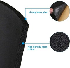 6.46sqft Self-Adhesive Soundproofing & Heat Shield Mat for Auto Comfort – 40×24