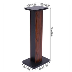 Bookshelf Speaker Stands Surround Sound Home Theater for Home, Bistro, Library