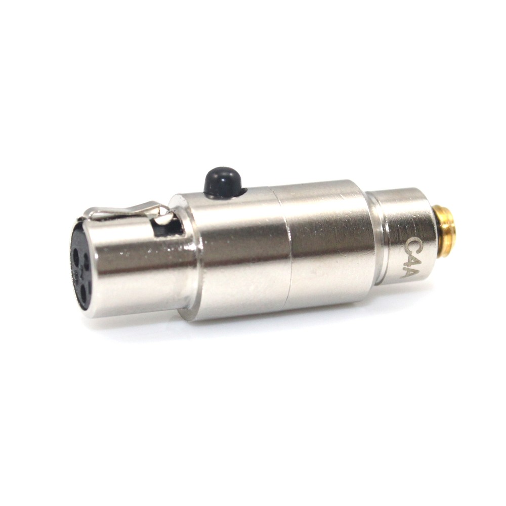 YPA C4A Microdot Adapters FOR DPA 4099 Microphone Fits AKG Transmitter TA3F