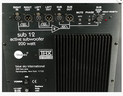 Blue Sky SAT 6.5 2.1 Bi-Amplified Studio Monitors with matching 12″ 200w Sub